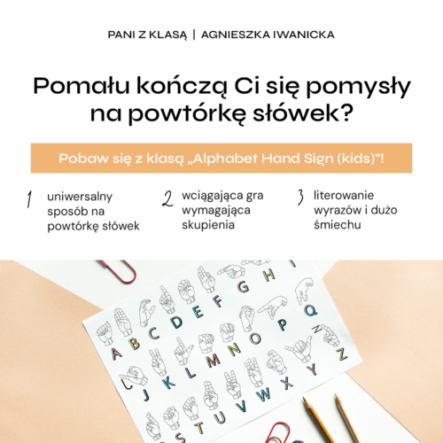 Alphabet Hand Sign (kids)