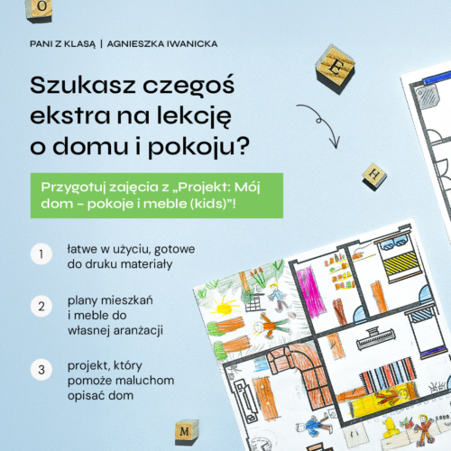 Projekt: Mój dom - pokoje i meble (kids)