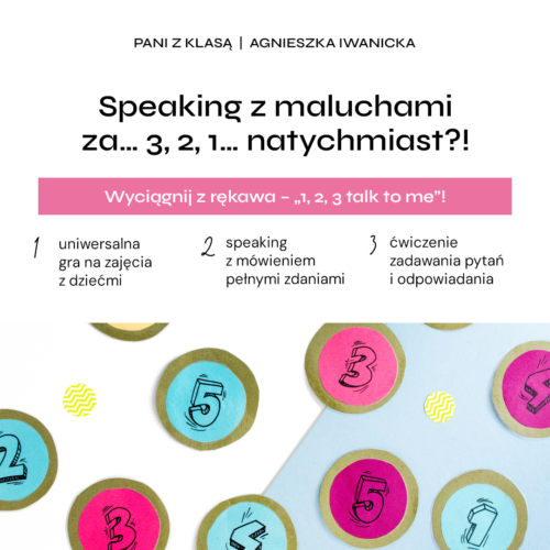 1,2,3 talk to me - uniwersalna zabawa do mówienia