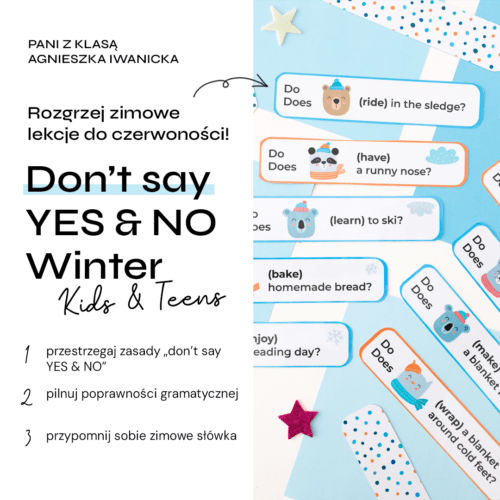 Don't say YES & NO Winter (kids & teens)