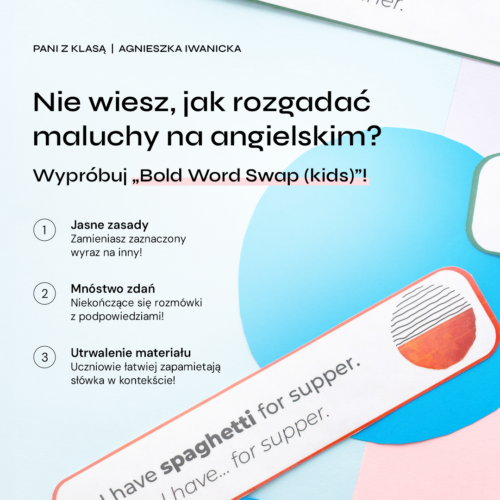 Bold Word Swap: All about me (kids)