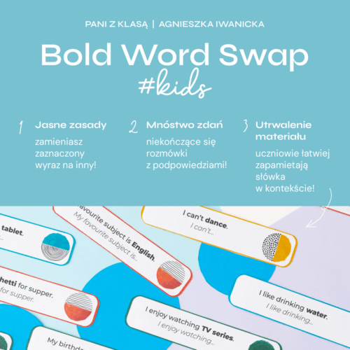 Bold Word Swap: All about me (kids)