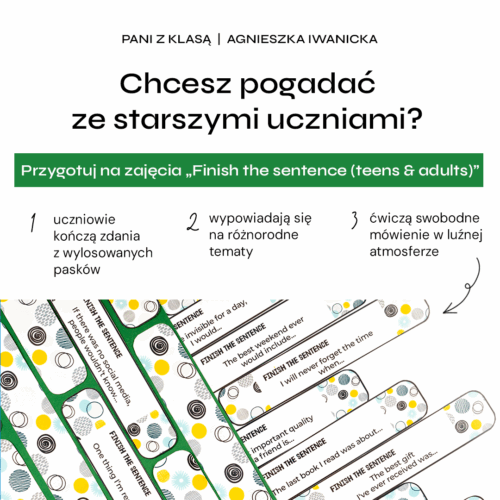 Finish the sentence (teens & adults)