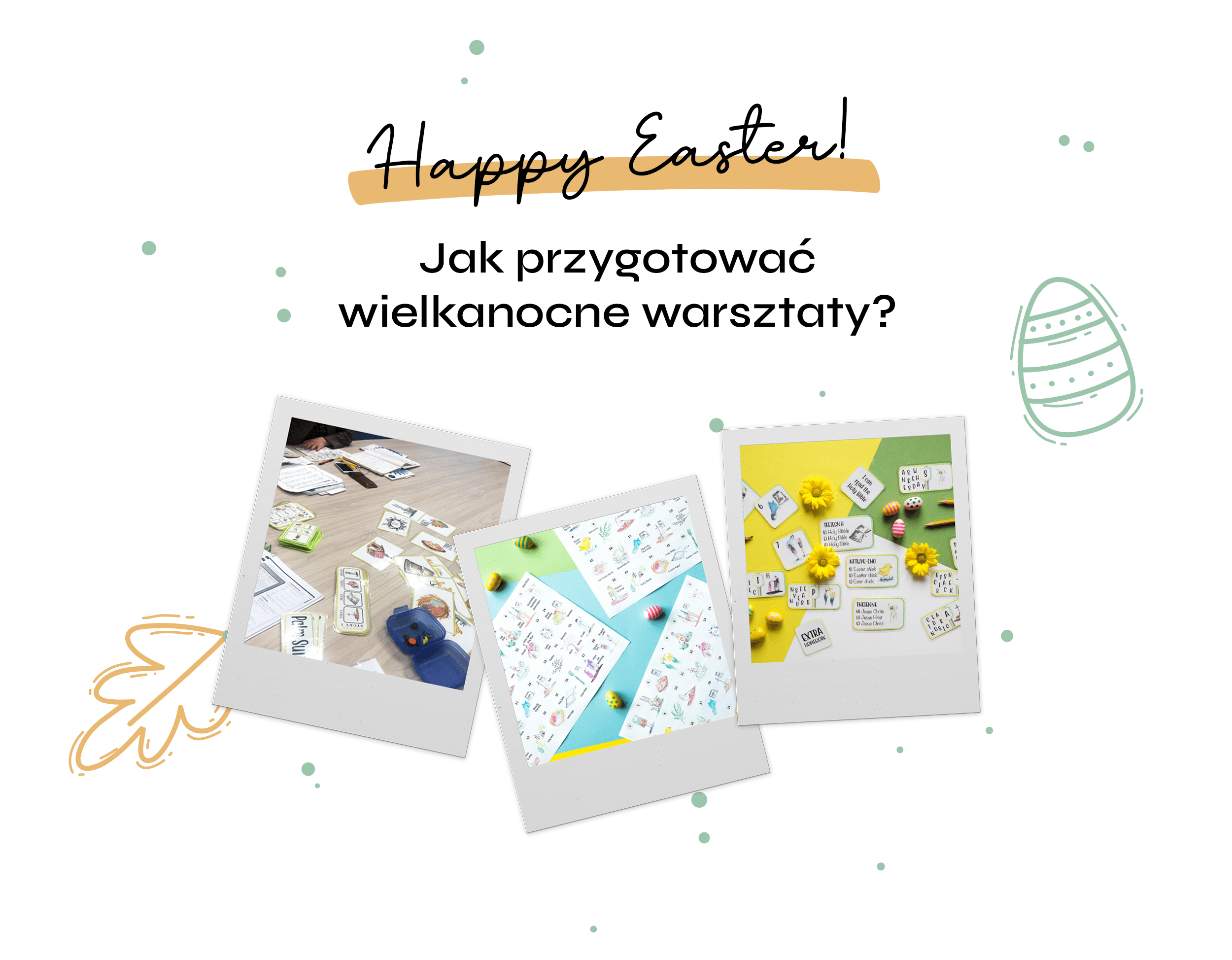 Happy Easter wielkanocne warsztaty językowe