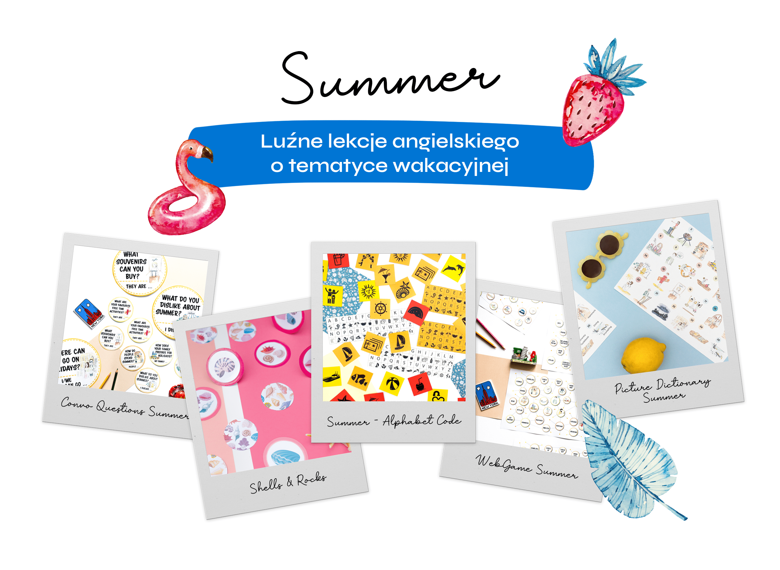 Luźne lekcje angielskiego w czerwcu summer
