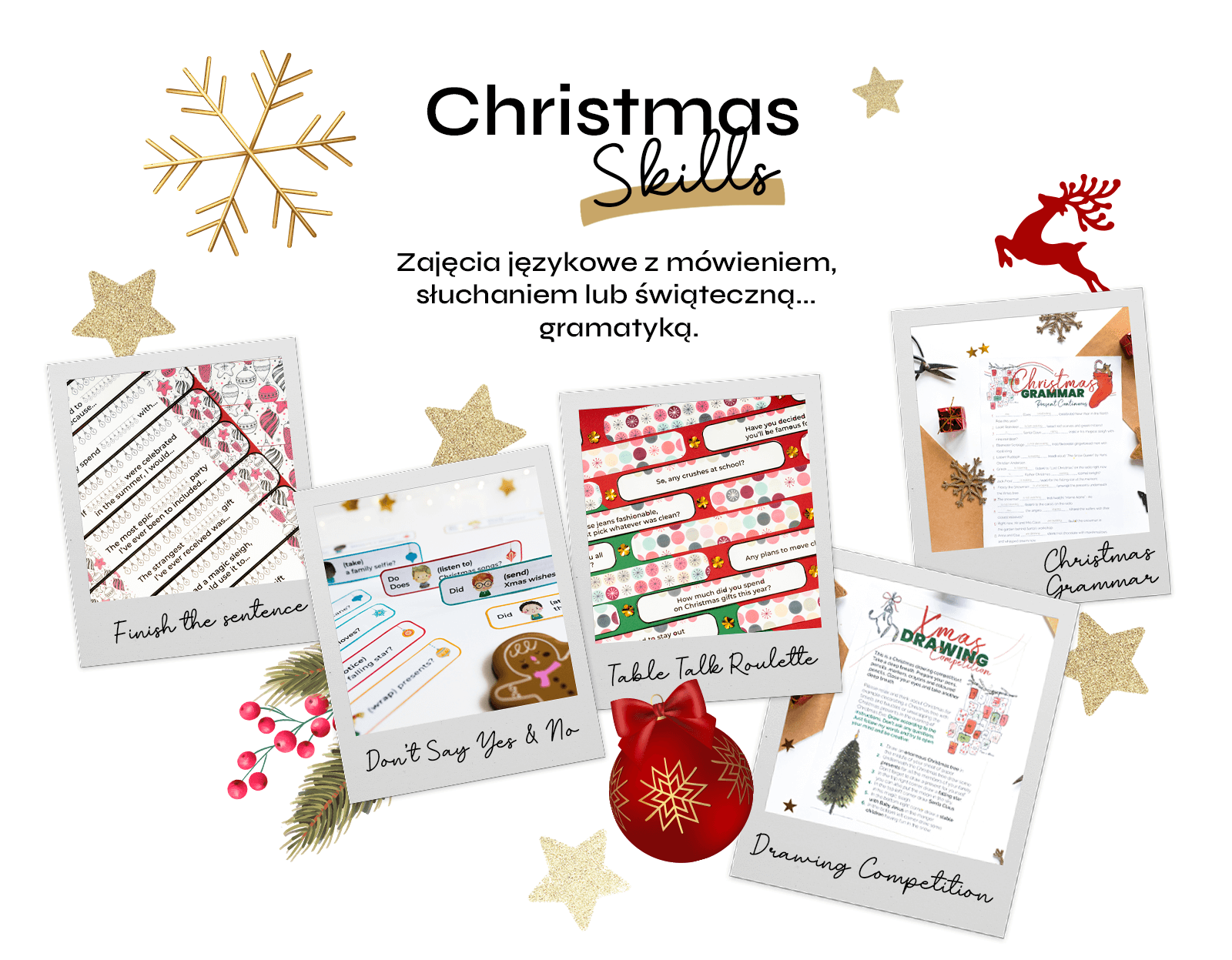 Christmas zajęcia językowe teens skills