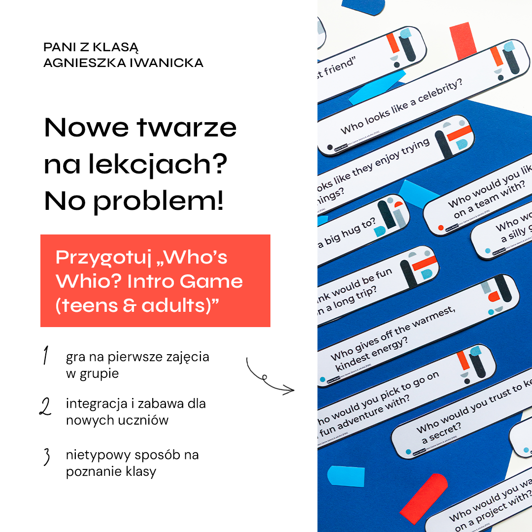Who's who? Icrebreaker (teens & adults)