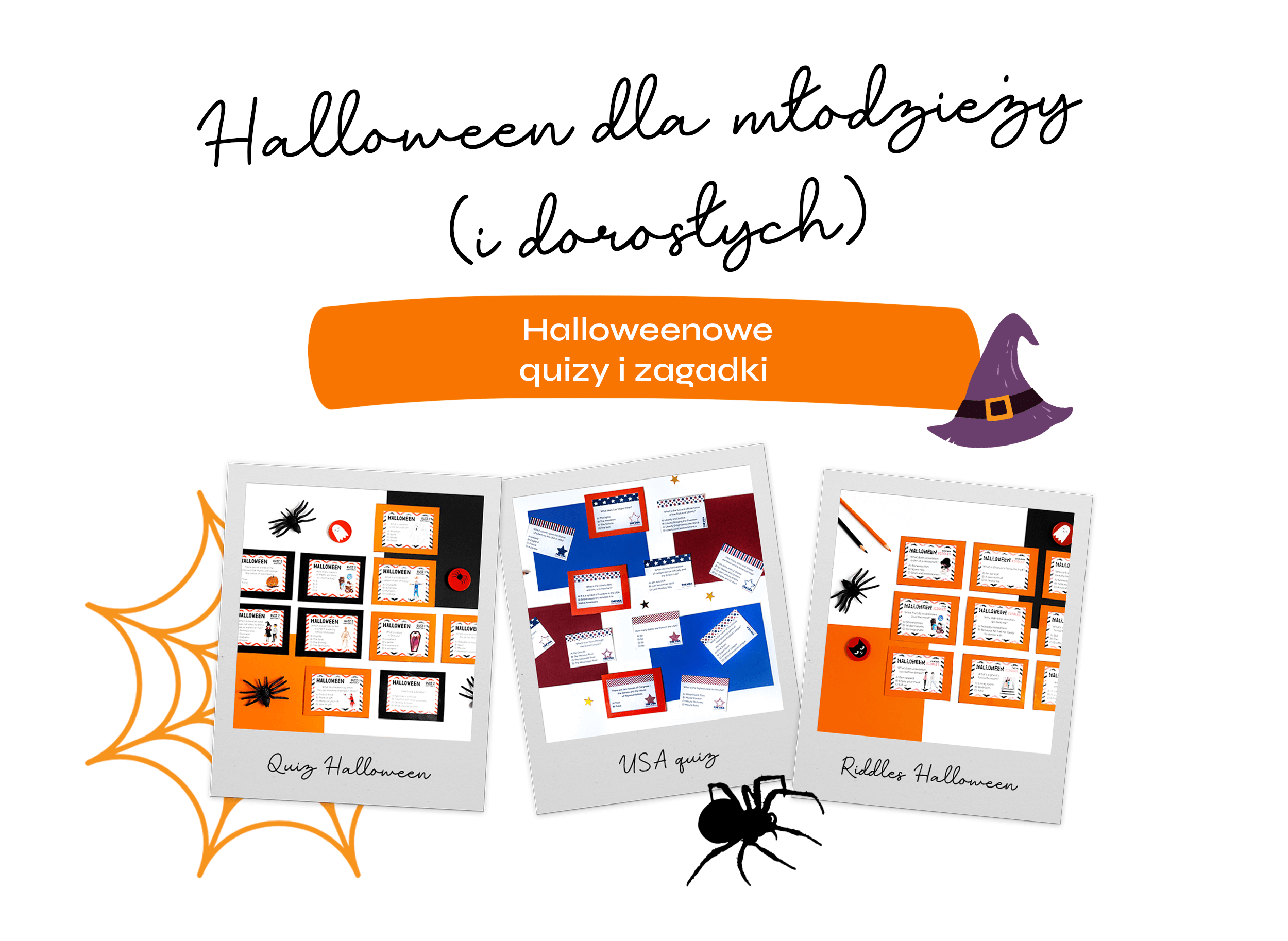 Halloween dla młodzieży (i dorosłych) quizy i zagadki