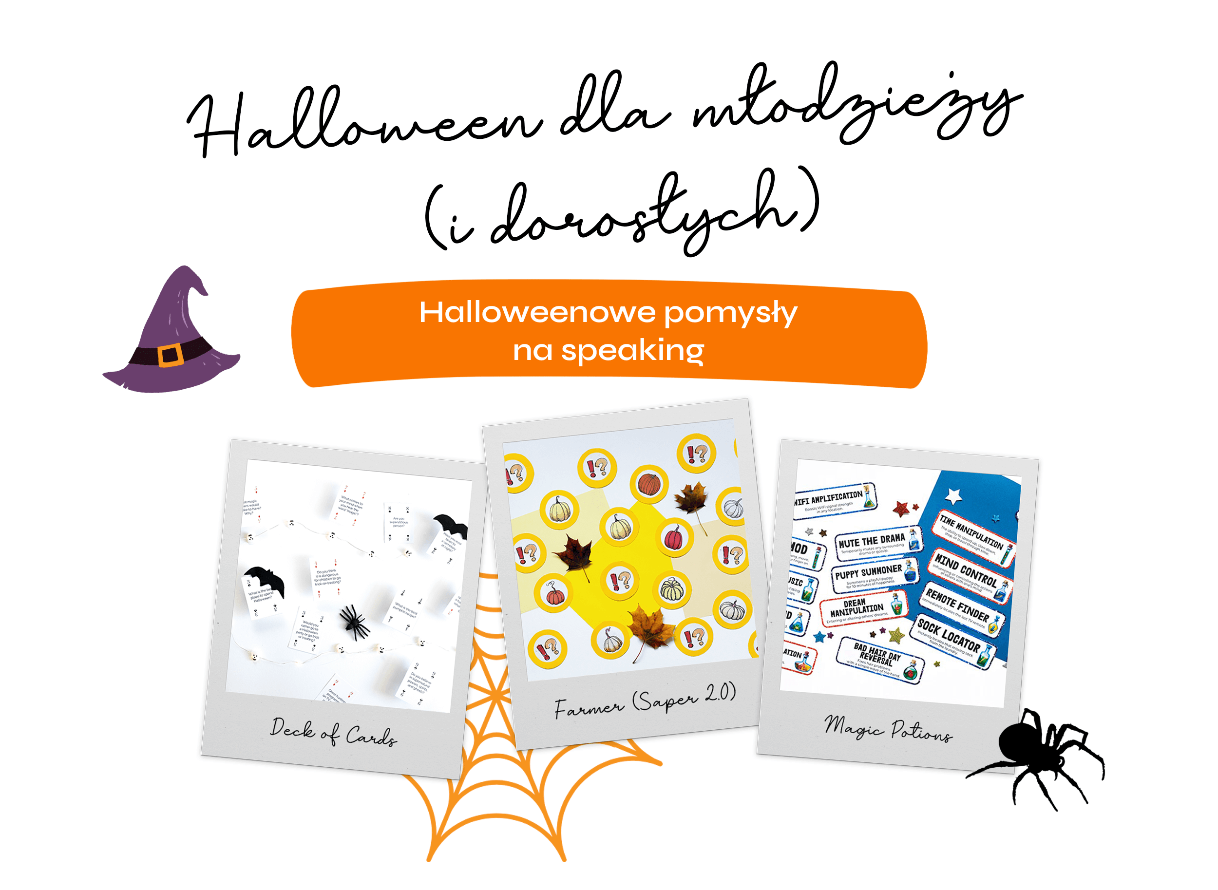 Halloween dla młodzieży (i dorosłych) pomysły na speaking