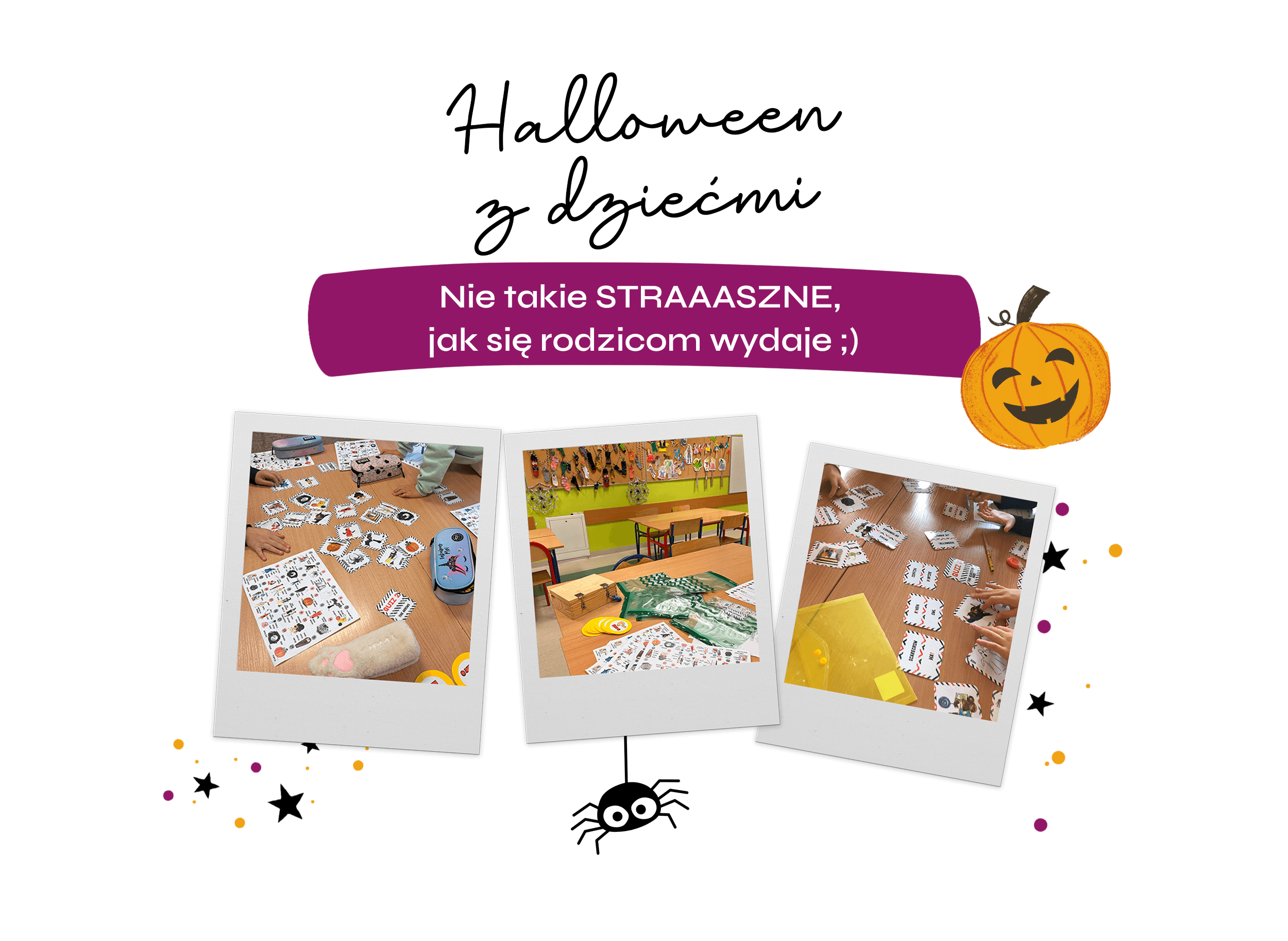 Halloween z dziećmi nie takie straszne, jak się rodzicom wydaje
