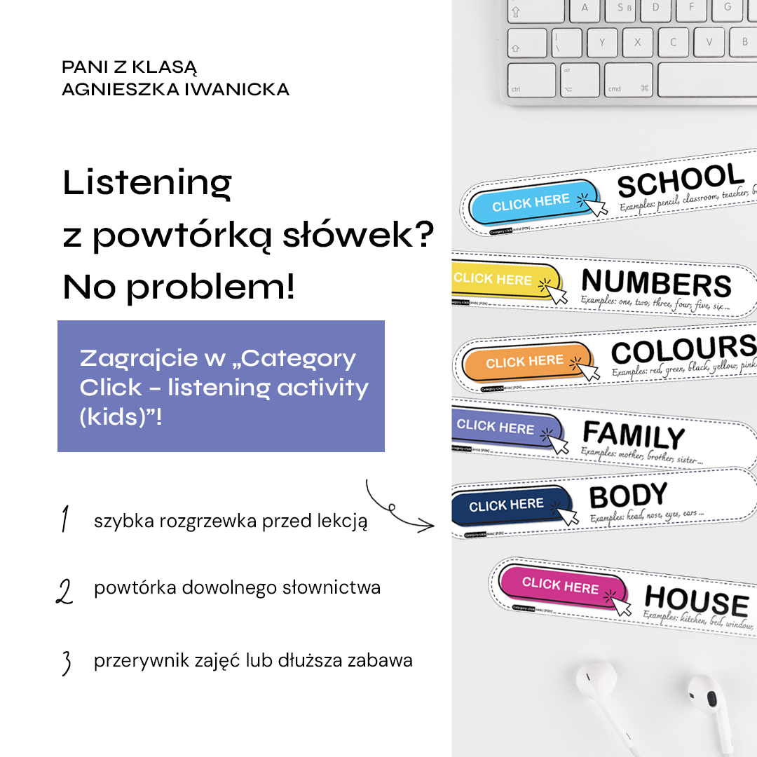 Category Click – listening activity (kids)