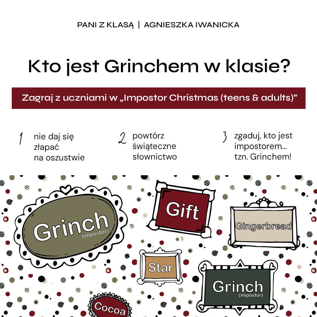 Impostor Grinch Christmas (teens & adults)