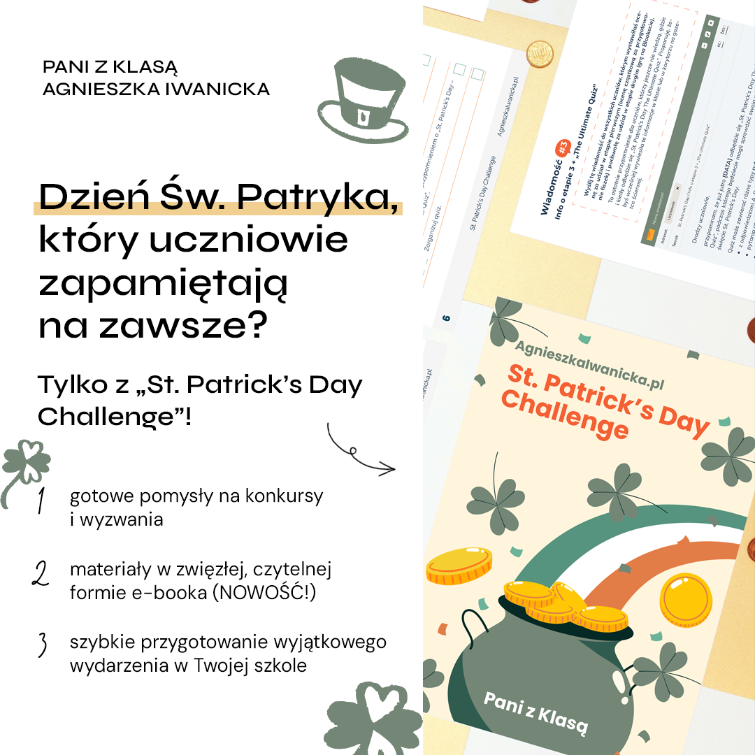 St. Patrick's Day Wyzwanie & Konkurs - updated edition