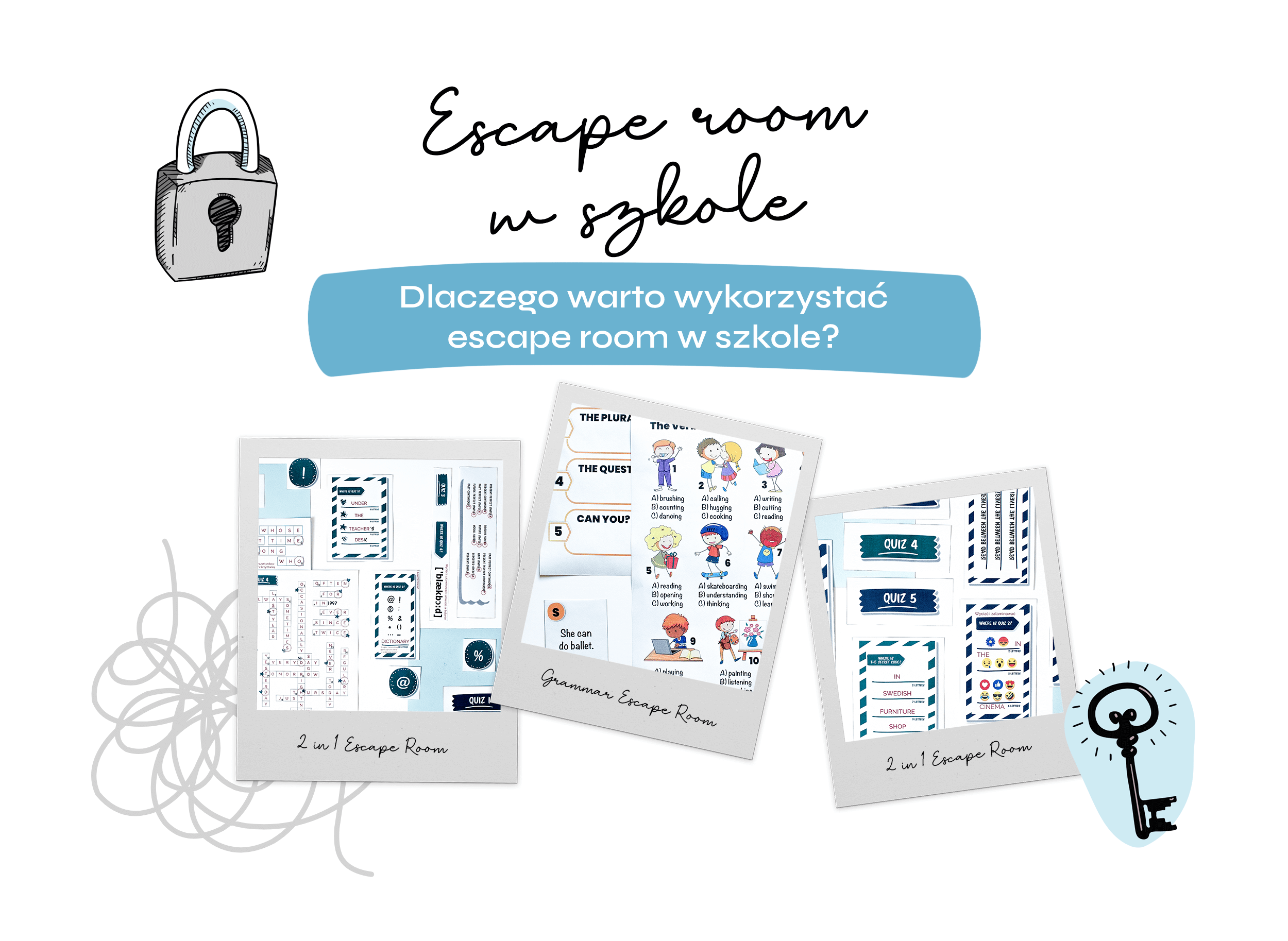 Dlaczego warto wykorzystać escape room w szkole