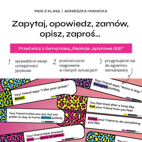 Reakcje Językowe E8 (teens)