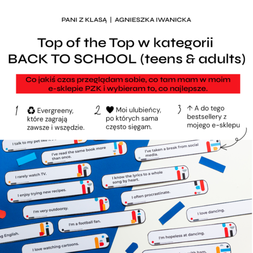 Pakiet: The best of BACK TO SCHOOL (teens & adults)