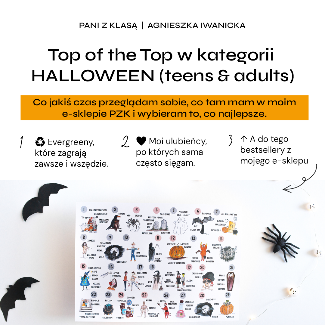Pakiet The best of PZK Halloween dla młodzieży i dorosłych